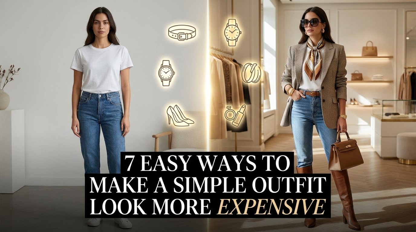 You are currently viewing 7 Easy Ways to Make a Simple Outfit Look More Expensive