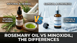 Read more about the article Rosemary Oil vs. Minoxidil: What’s the Difference?