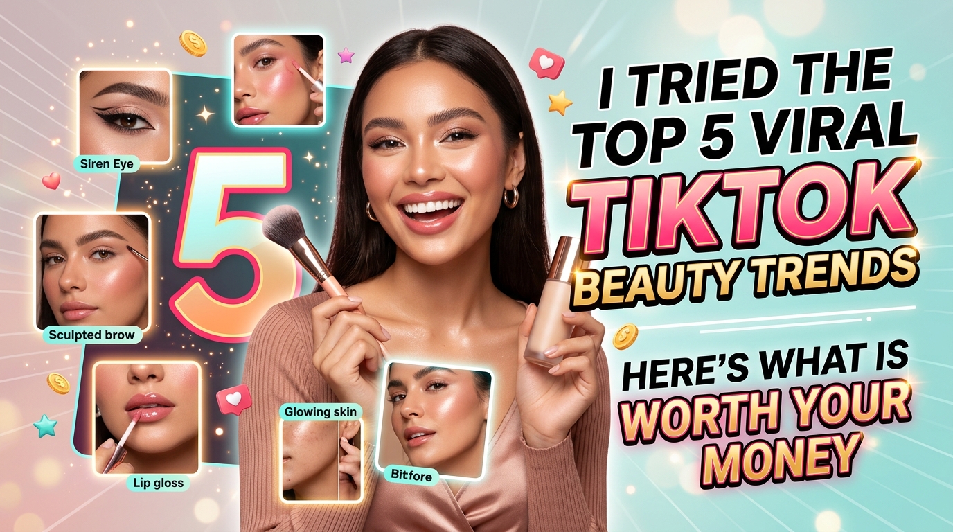 Read more about the article I Tried the Top 5 Viral TikTok Beauty Trends – Here’s What Is Worth Your Money