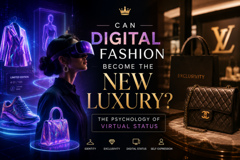 Can Digital Fashion Become the New Luxury? The Psychology of Virtual Status