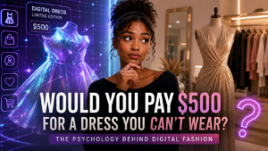 Read more about the article Would You Pay $500 for a Dress You Can’t Wear? The Psychology Behind Digital Fashion
