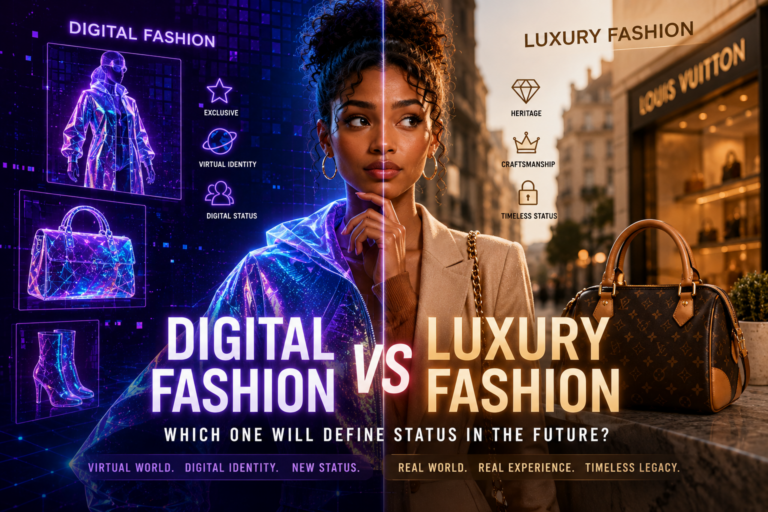 Digital Fashion vs Luxury Fashion: Which One Will Define Status in the Future?
