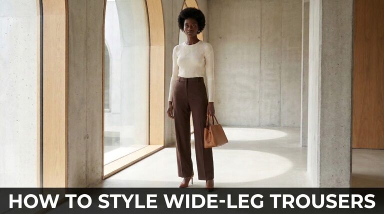 How to Style Wide-Leg Trousers for an Elegant Everyday Look