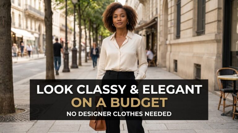 How to Look Classy and Elegant on a Budget Without Buying Designer Clothes